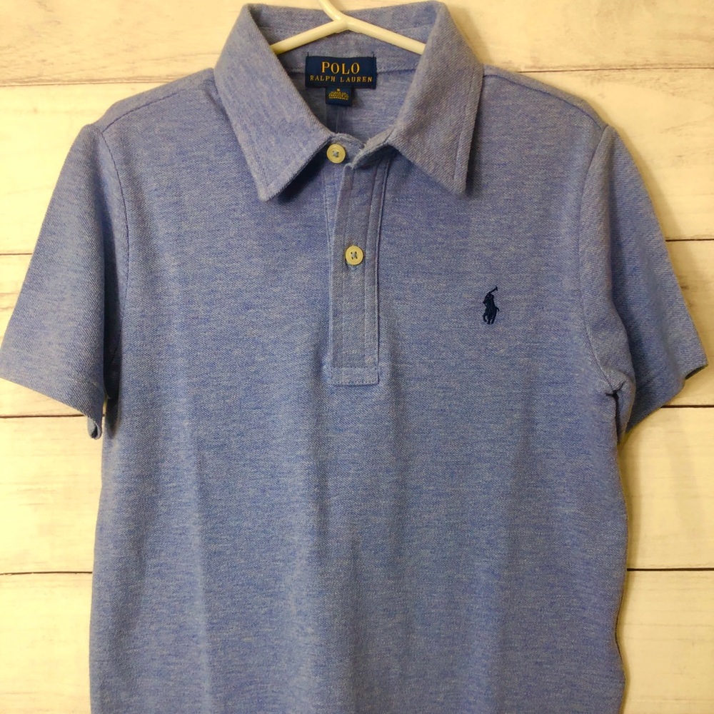 NWT Polo Ralph Lauren Boys Shirt in Camp Blue.
